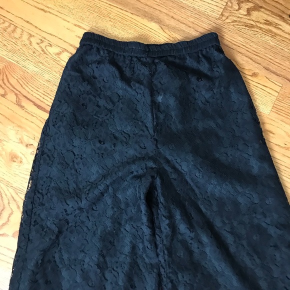 Black Lace Dress Pants - Picture 6 of 8